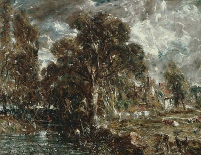 En el río Stour de John Constable